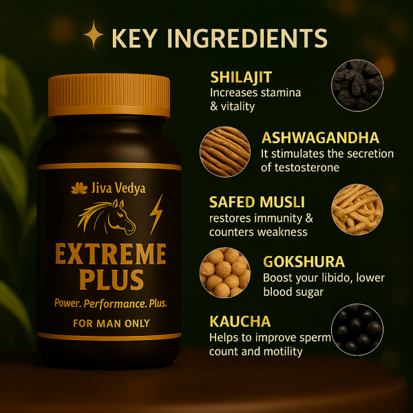 Xtreme plus Tablets- Ayurvedic Medicine For Improve Strength And Stamina - Image 2