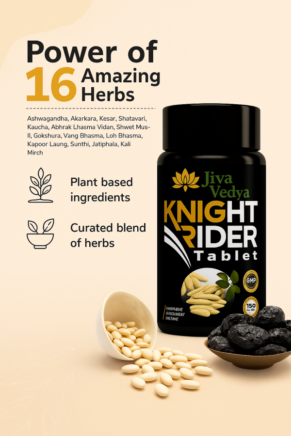 Knight Rider Tablet- Best Ayurvedic Medicine For Stamina And Energy - Image 2