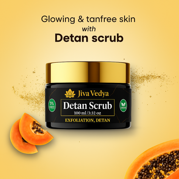 Ayurvedic Detan Scrub For Glowing Skin - Image 2