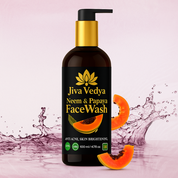 Neem & Papaya Face Wash For radiant skin - Image 2
