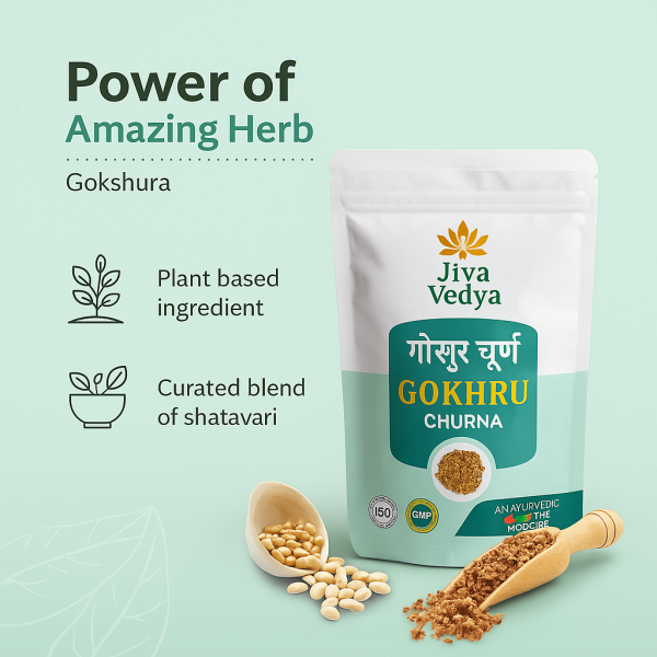Gokhru Powder- Best Ayurvedic Medicine For Boost Energy & Power - Image 2