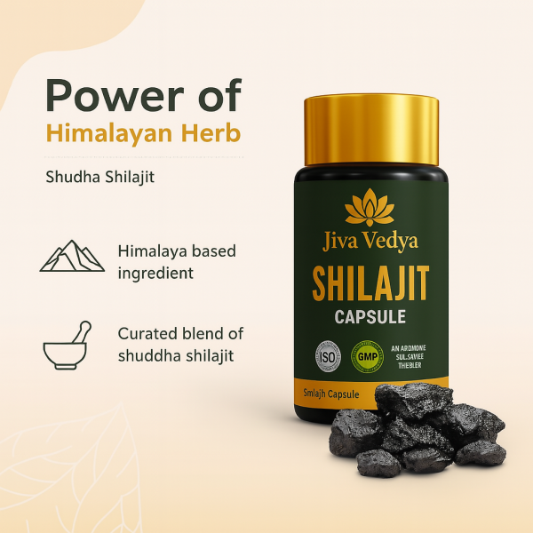 Shilajit Capsule- Ayurvedic Medicine For Strength & Stamina - Image 2