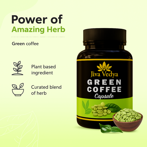 Green Coffee Capsule- Ayurvedic Weight Loss Capsule - Image 2