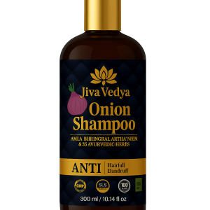Onion shampoo for strong and thick hair