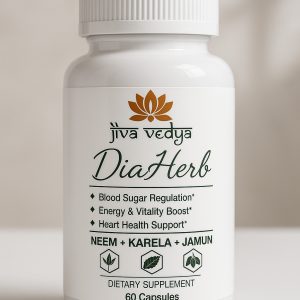 Jiva Vedya DiaHerb – Ayurvedic Capsule for Diabetes Management